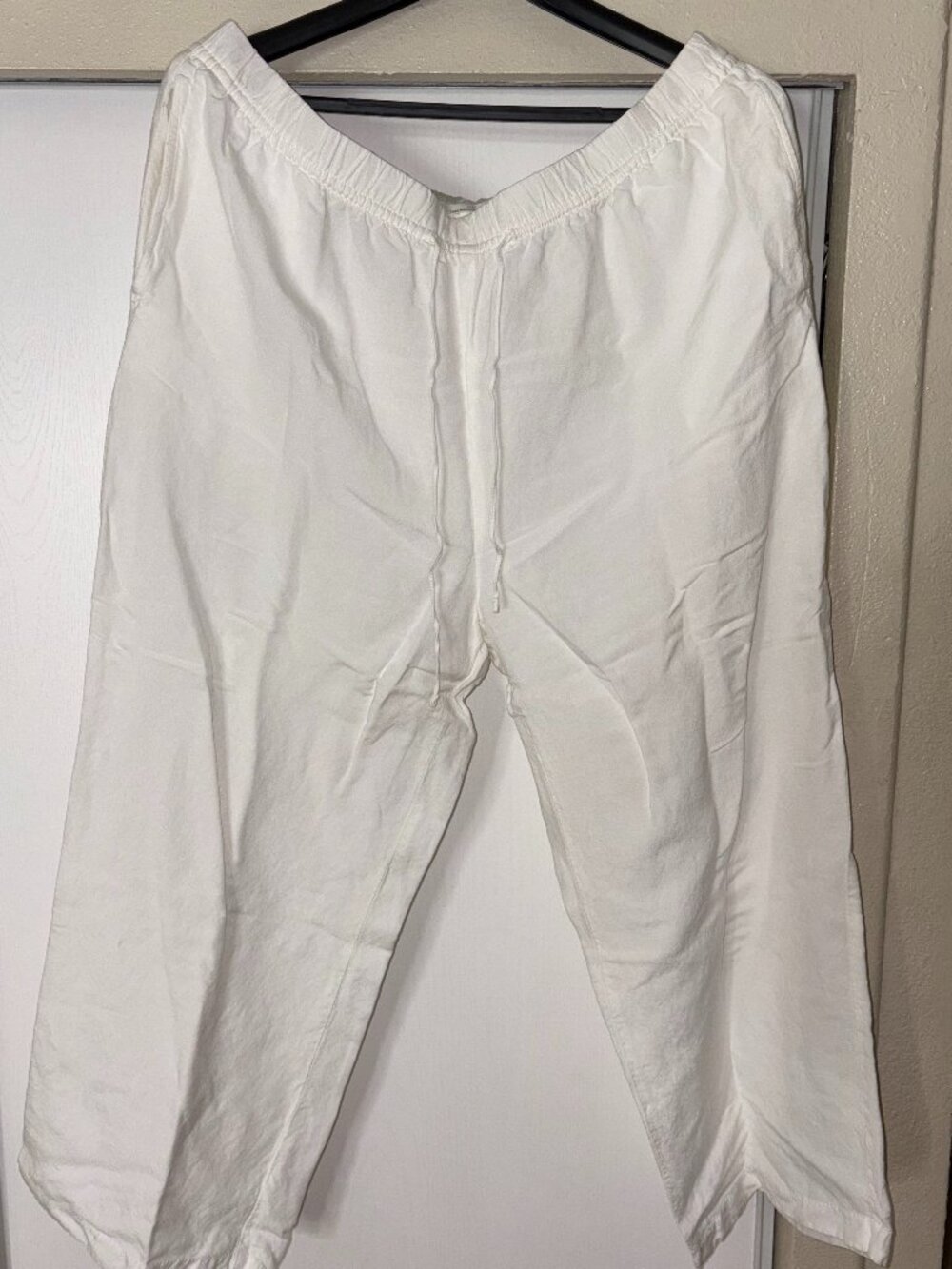 White Women's Linen Pants